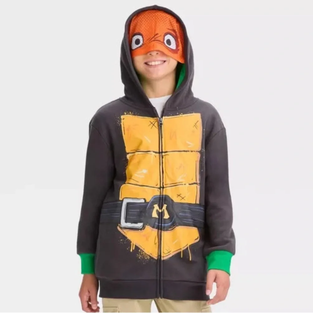Rafael Mutant Mayhem Hoodie Costume - Picture 1 of 3